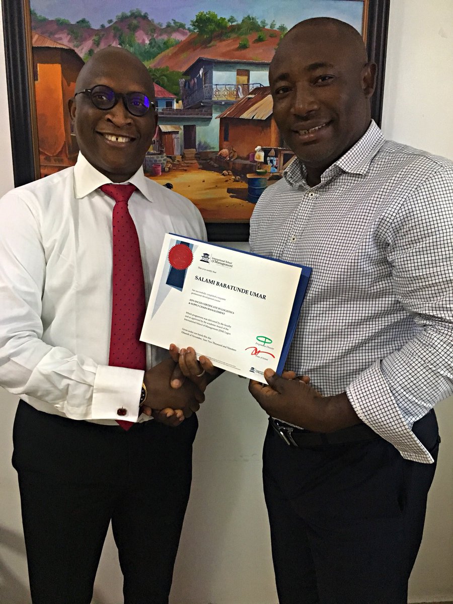 ISMLagos1's tweet image. Pictures from the concluded Advanced Certificate In Logistics and Supply Chain Management Training.
#ISMLagos #ISMtraining #logistics #supplychain #roro #management #learning #knowledge #actionableknowledge #professionaldevelopment #growth #education