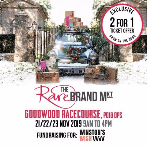 MeiLiTeaTime's tweet photo. The 10th @TheRareBrand Rare Brand Christmas Market @Goodwood Racecouse opens its door this Thursday 22 nov @9pm. 
Now bring a friend and get 2 FOR 1 TICKET!! (£5 instead of £10). Just show the attached flyer at the door Hope to see you there! (with your friend😀) https://t.co/7ghVLNO5Po