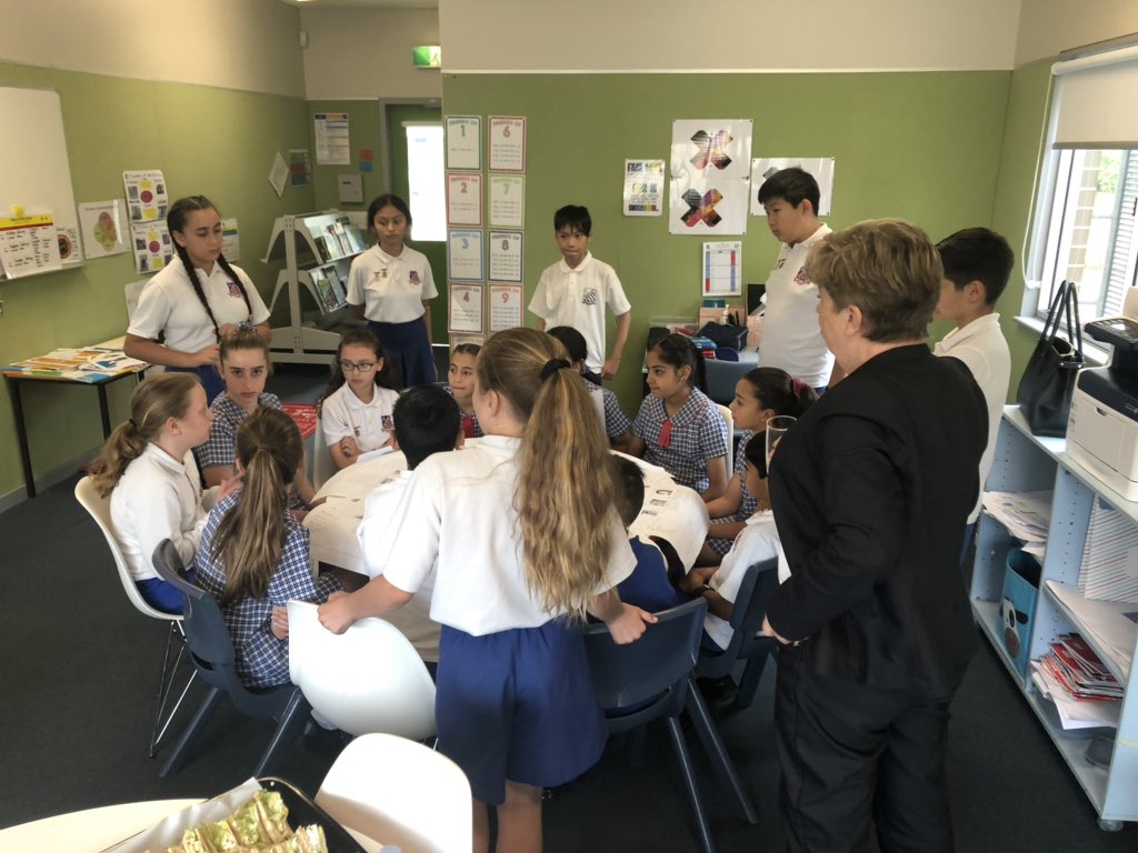 We loved sharing our school community today <a href="/RevesbyPS/">RevesbyPS</a> with <a href="/SylviaJCorish/">Sylvia Corish</a> and @jangreen31. Our students shared their views on school improvement, our critical and creative thinking project and what student voice looks like at our school. What a pleasure to celebrate our journey!