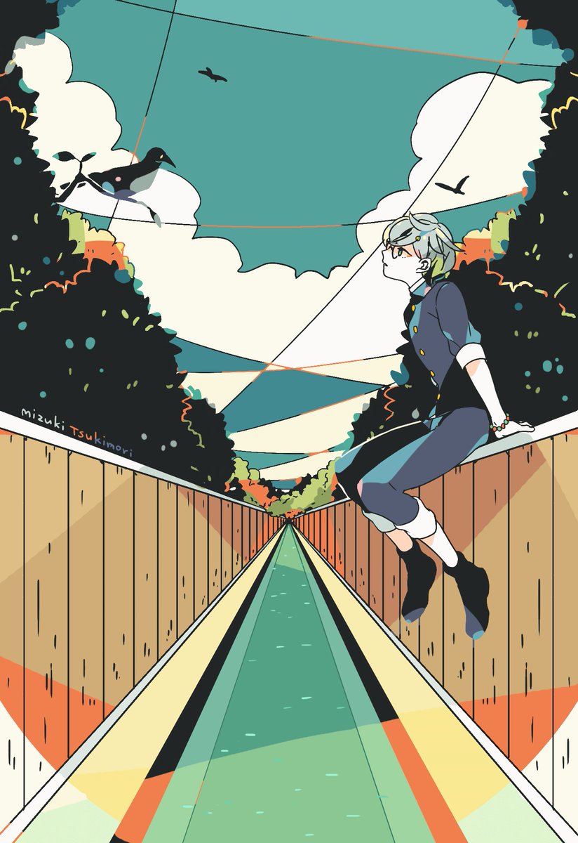 日常の中の非日常的なものを切り取ったような感じや、色々な眼鏡少年たちを描いていきたいなあと思っています?
#あなたの世界観を語る見た人もやる