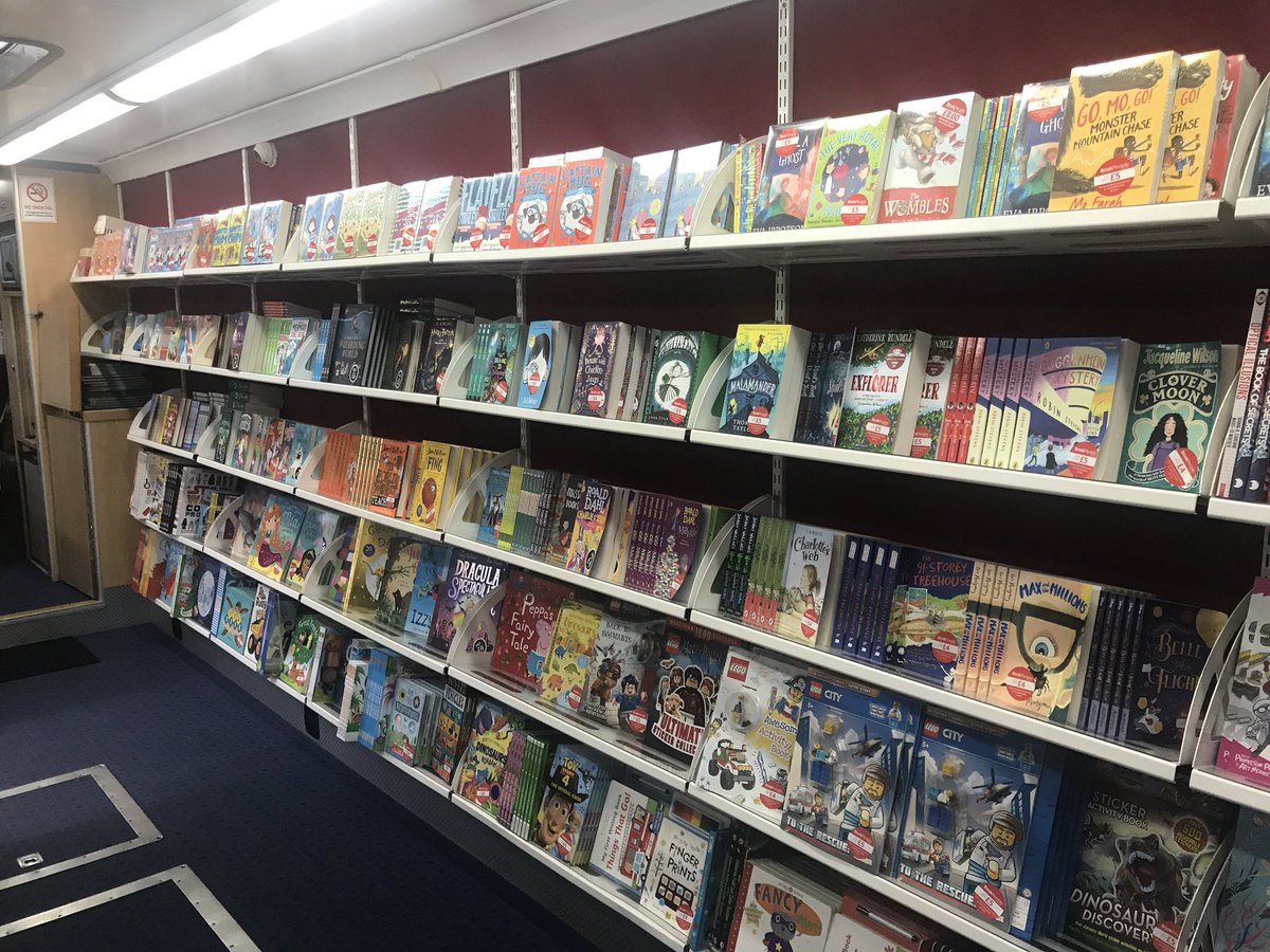 tbpevents's tweet photo. Today we are back in Liverpool  Our Lady Of Walsingham Catholic Primary School. Lots of exciting books on board our bus @olw_primary https://t.co/IEqAlJcHe7
