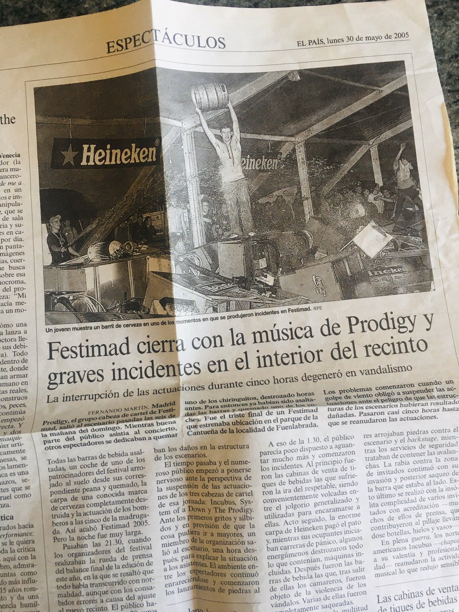 lenacostadiaz's tweet photo. I was there 🤘🏻#festimad https://t.co/jLUhbOYNre