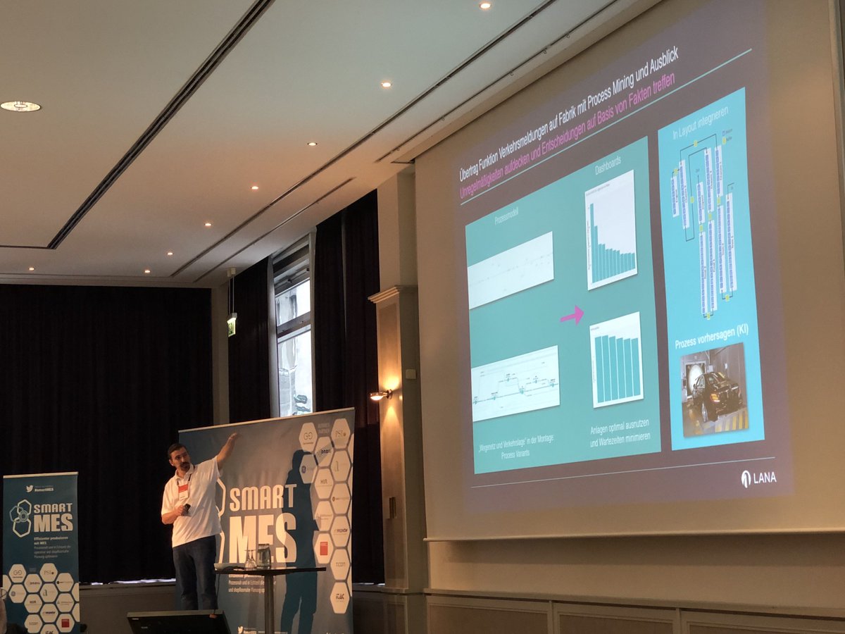 LanaLabs's tweet photo. “Freie Fahrt in der S-Klasse: Endmontage mit Process Mining.” Vielen Dank an Christian Heß von #Daimler für den erfrischenden Einblick in sein #ProcessMining Projekt mit #LANA auf der #SmartMES. https://t.co/08jtsmkuW7