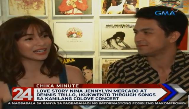 24OrasGMA's tweet image. #ChikaMinute: Ang CoLove sessions nina Jennylyn Mercado at Dennis Trillo online, dadalhin na sa concert stage! Ang mga dapat abangan sa concert ng Kapuso couple, ichi-chika ni @nelsoncanlas