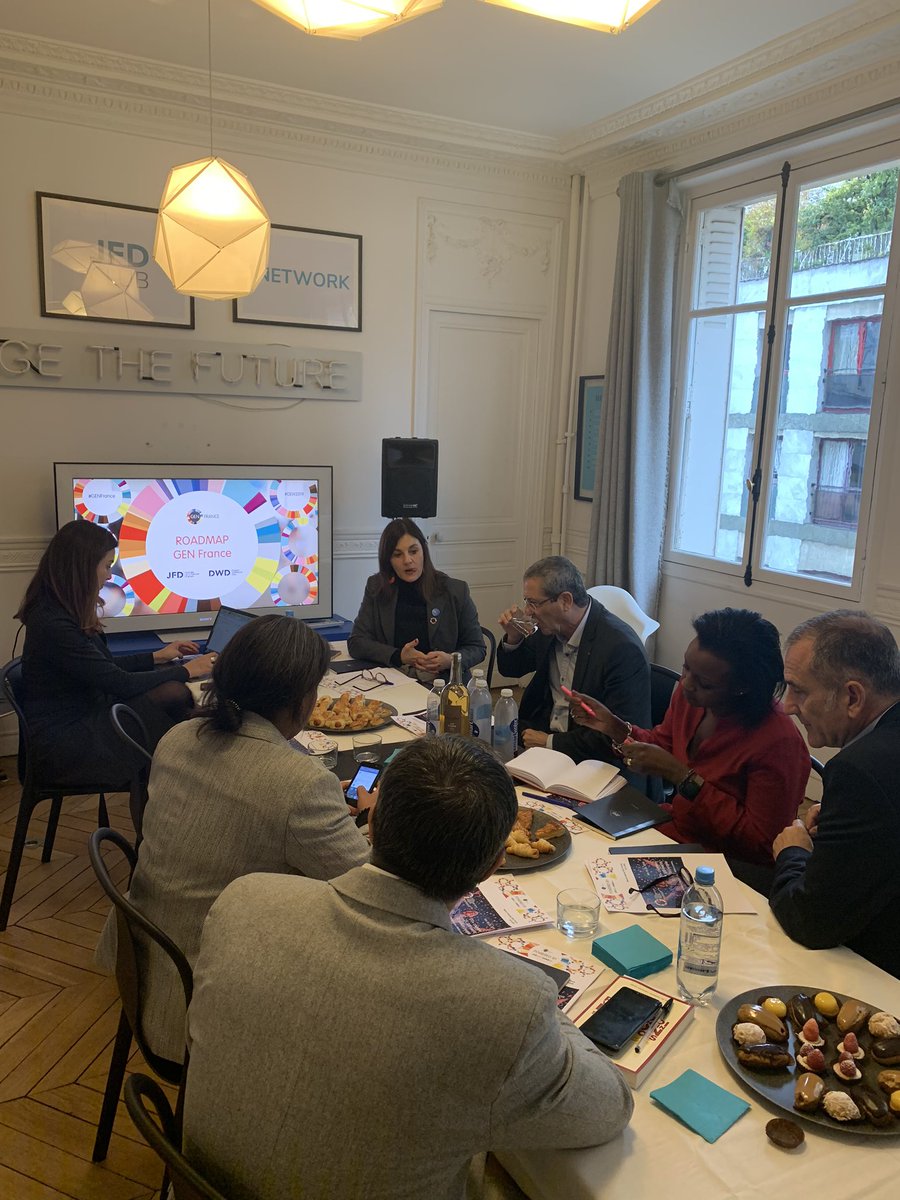 Place au working lunch avec nos Board Members pour constuire la roadmap du #GENFrance #GEW2019