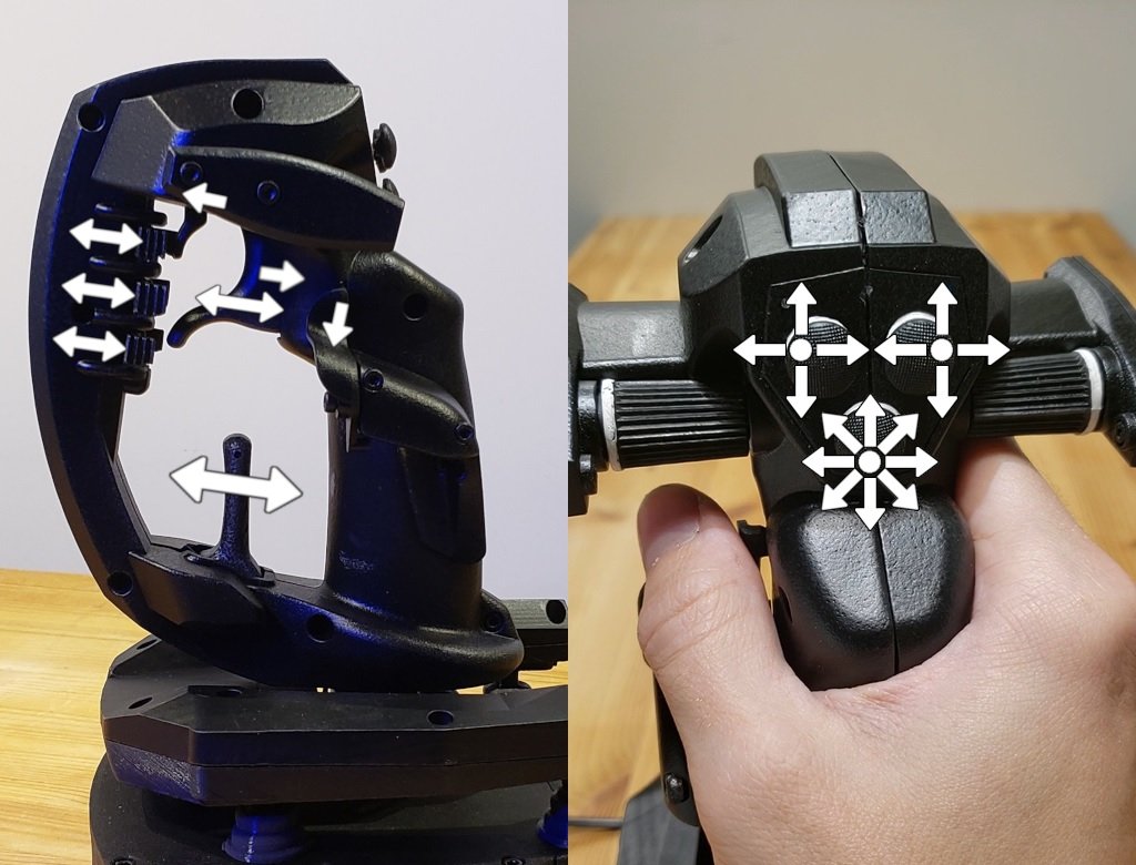 83% funded! The 6DOF Joystick has 32 digital inputs and two analog dials, with innovative ergonomic placement to reduce reliance on thumb actions. kickstarter.com/projects/subli…