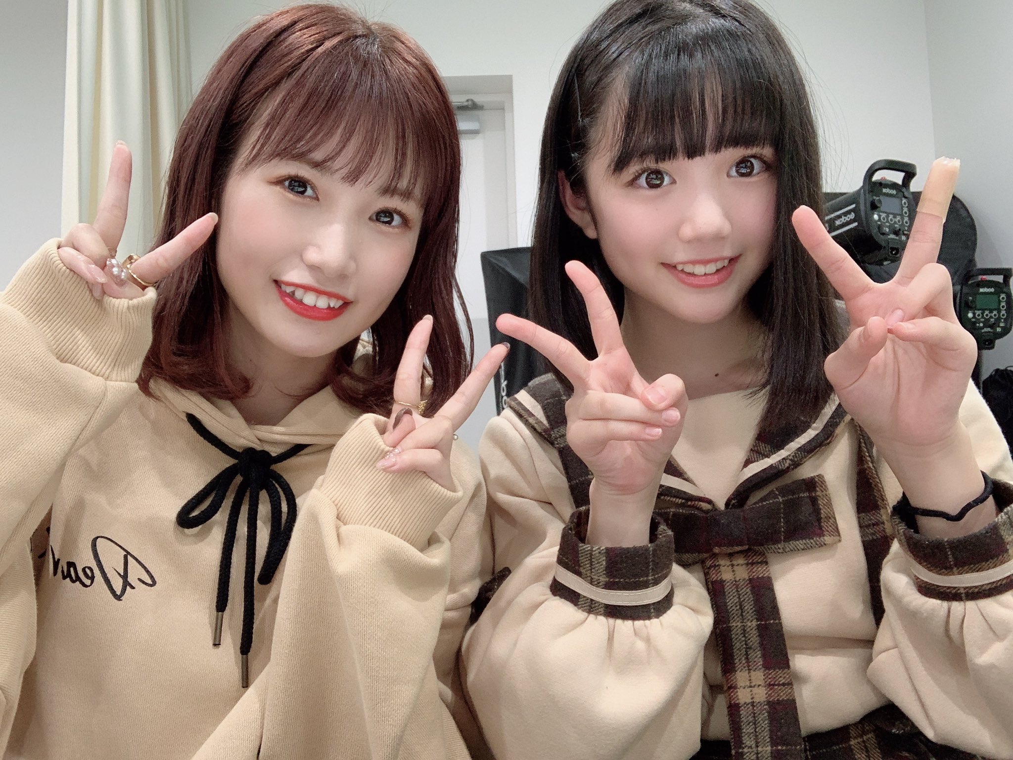 朝長美桜 工藤陽香 Showroom Hkt48のヨカ ヨカ オフショット 11 18配信分 Akb48lover