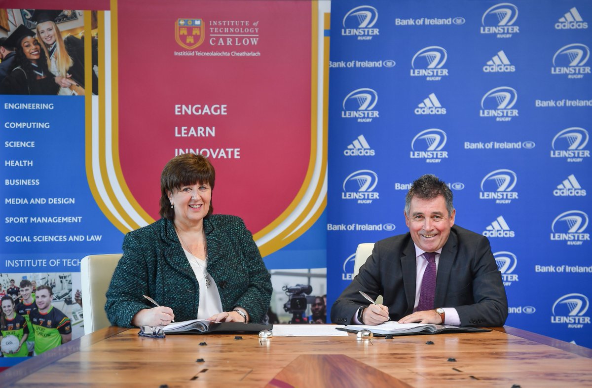 #LeinsterRugby and <a href="/itcarlow/">TraleeAds</a> are delighted to continue their educational partnership, which began in 2008, supporting students in pursuing their passion for rugby and education. 🏉🙌

Read more: bit.ly/2OlI0zo

#FromTheGroundUp