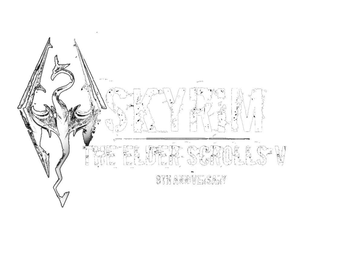 Skyrimのロゴ