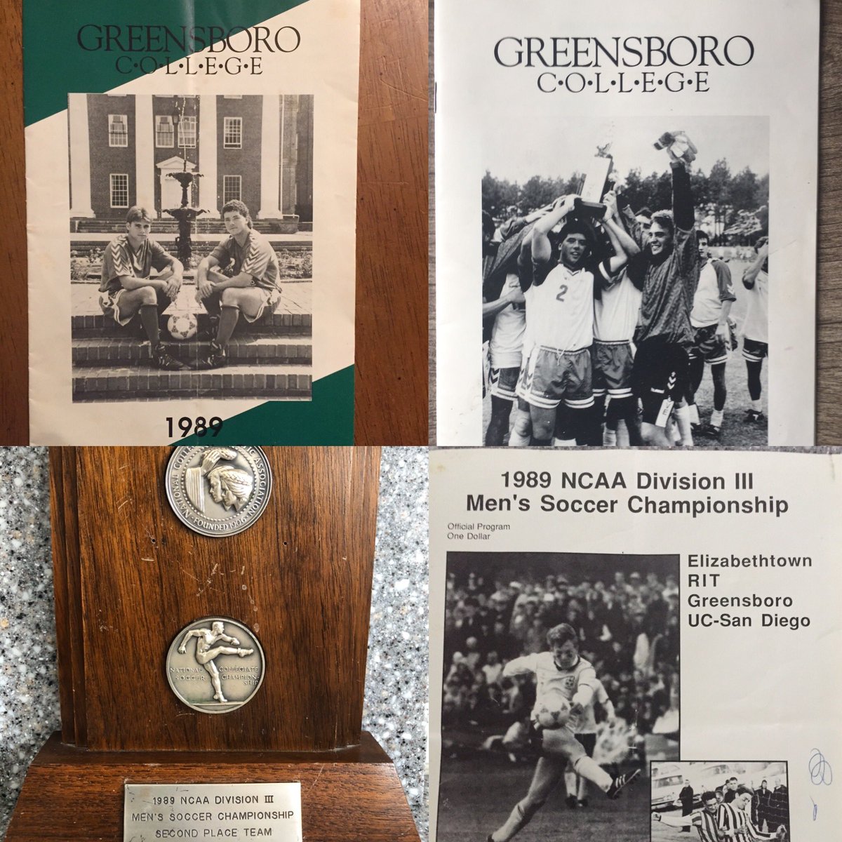11/18/19 - 30th anniversary of our <a href="/GCPride_MSOC/">Gboro College Soccer</a> run to the National Title Game. The true definition of a TEAM. No body cared who scored or who got the press. It was all about winning. Blessed to have played with these guys and proud to have been this teams captain <a href="/GCPride/">Greensboro College</a>