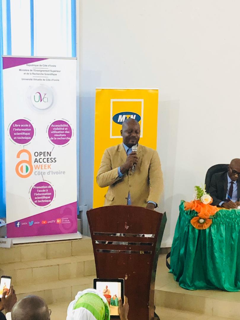 uvciv's tweet photo. #civedu Se tient à l'Université Alassane Ouattara #Bouaké l'#OpenAccessWeek2019. OpenAccessWeek (semaine du libre accès) est une semaine internationale en faveur du libre accès aux publications scientifiques qui se tient chaque année. @Gouvci @mesrsci @LeCames #OpenAccessWeek2019 https://t.co/pOf8mgLe1O