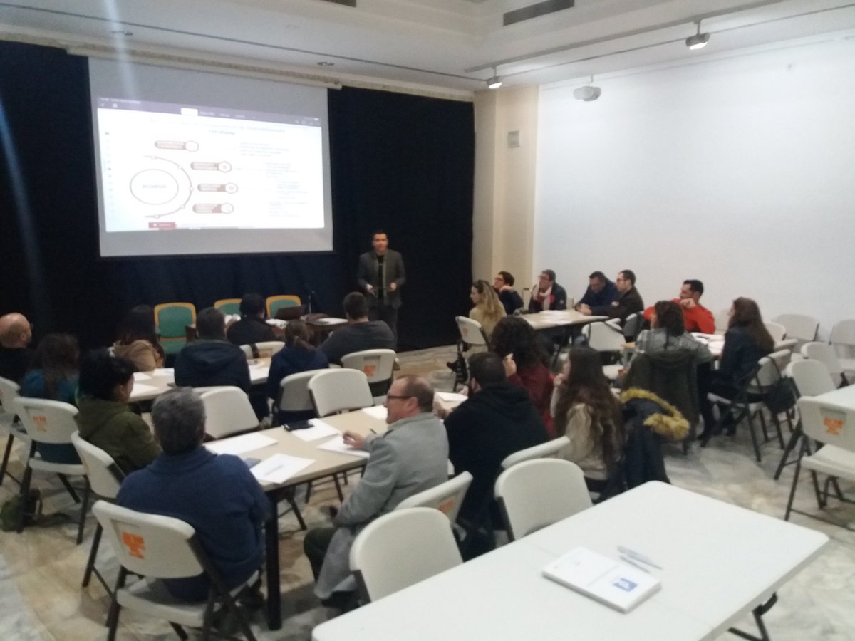 Formación en Mairena del Alcor. #Guadalinfo #EntreComp