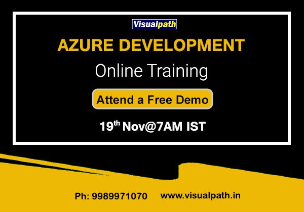 VisualpathPro's tweet image. Are you looking to kick start your carrier on Azure !!!
Attend free demo and get clarified your doubts on #Azure_development by Industrial Experts.
Date & Time: 19th Nov@7am IST
Demo session link: bit.ly/2NKhrVm
Contact +91 9989971070
#Azure #MaaraTheme #MrRobot