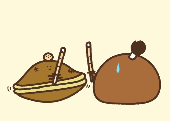 どら焼き 高画質 のtwitterイラスト検索結果