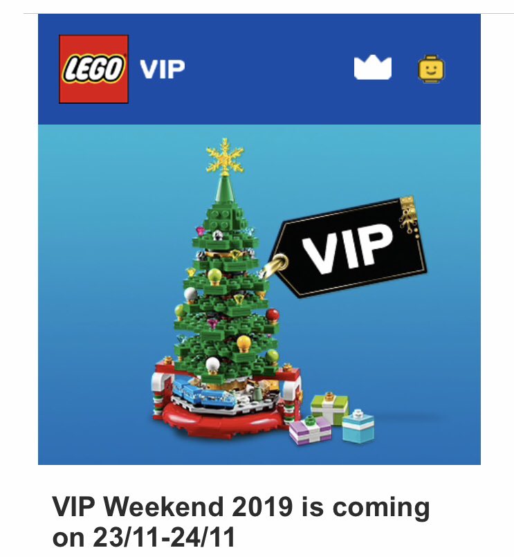 lego vip weekend