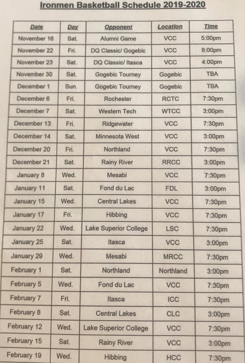 Vermilion CC Men’s Hoops ⚒⛹🏻‍♂️ tweet media