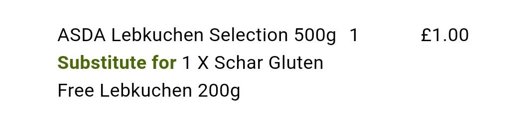 Er, <a href="/asda/">Asda</a> - it might be similar but this is definitely not an appropriate substitution!!! 😑  #glutenfreelife