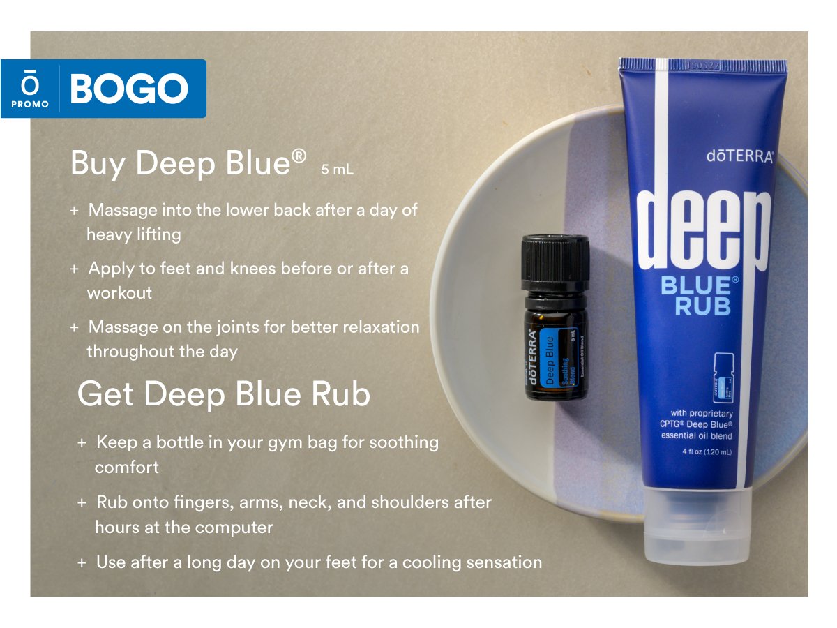 Deep shop blue cream