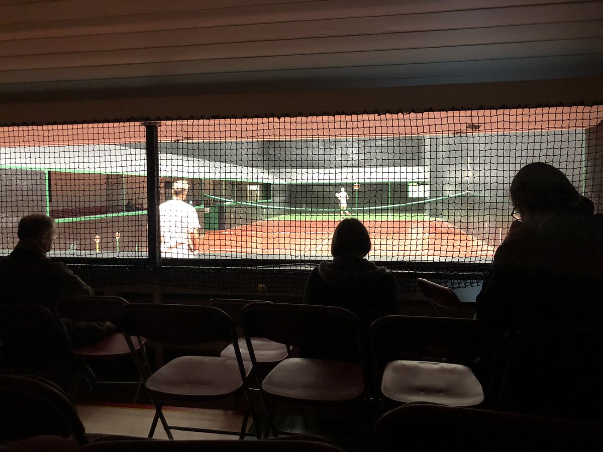 HPU_Essex's tweet photo. Today we’ve been @TheQueensClub supporting Rob and Claire Fahey at the Real Tennis British Open! Fantastic winner by Claire this morning! 

@Kmurraysportsci @JustinMillsPT @SRES_UoE https://t.co/XjQGsMBUIR