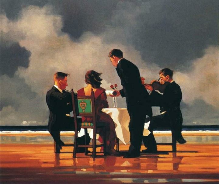 HAPPY BIRTHDAY, Scottish film noir-style painter Jack Vettriano. 