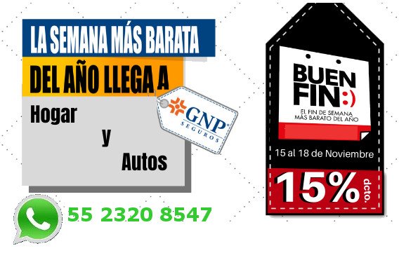 Toda la semana de descuentos en tu seguro de Auto o Casa... ¡Aprovecha para renovarlo ahora!