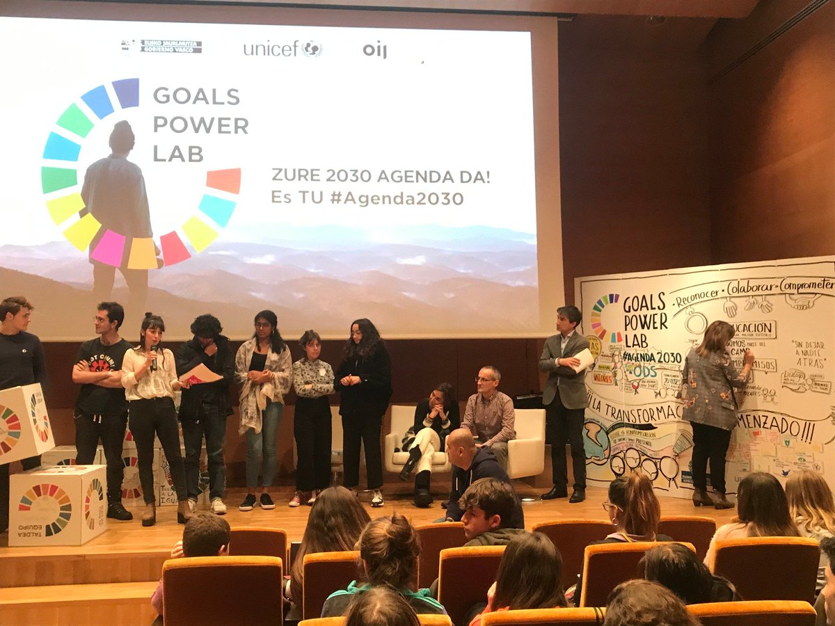 #GoalsPowerLab pasó por #Bilbao y nos dejó mucha acción, colaboración y muy buenas ideas que demuestran el #protagonismo de las y los jóvenes en la #agenda2030. ¿Te gustaría que #GoalsPowerLab llegara a tu ciudad? ¡Escríbenos en los comentarios!