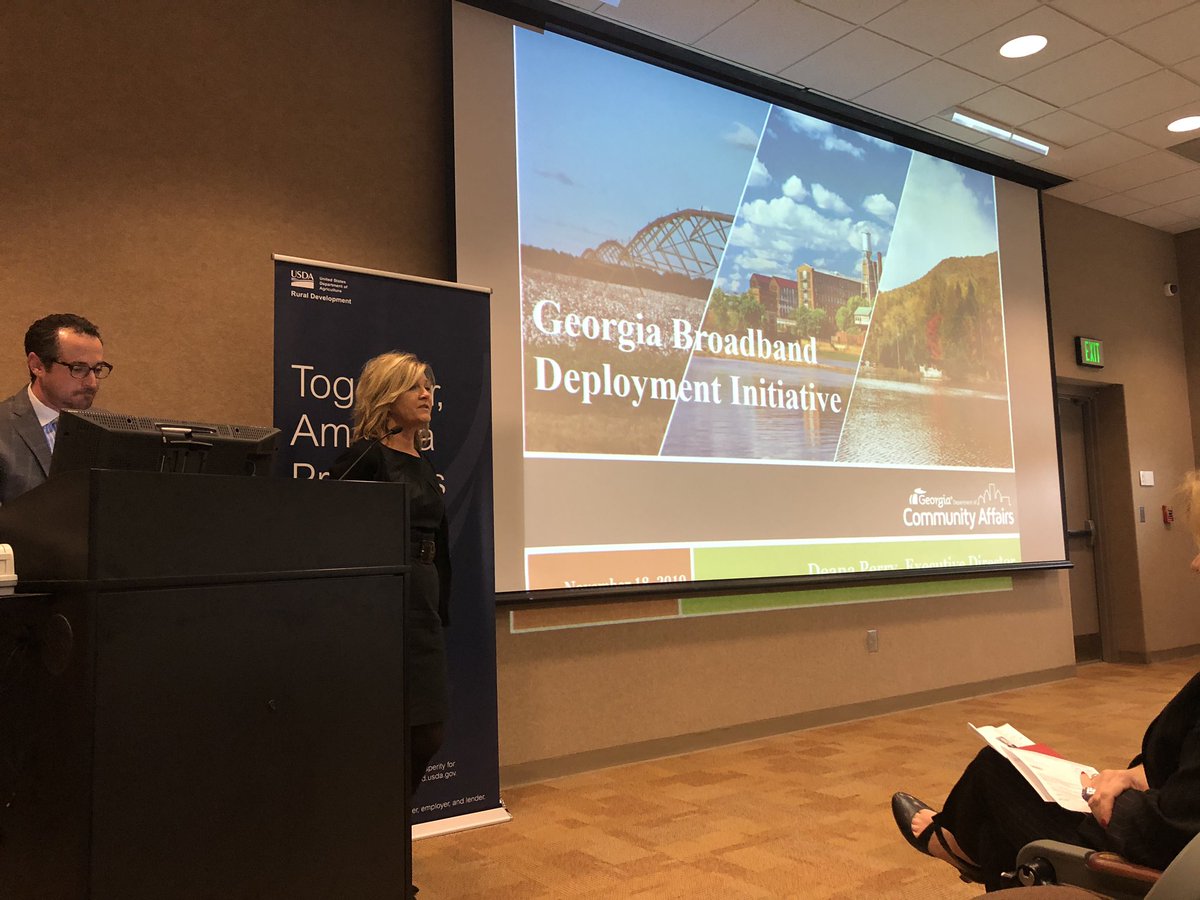 CSRA Reg. Commission (@csrarc) on Twitter photo Deana Perry with <a href="/GA_DCA/">Georgia DCA</a> discusses the Georgia Broadbamd Deployment Initiative with attendees of the <a href="/USDA/">Dept. of Agriculture</a> Community Prosperity Training Summit. Deana Perry with <a href="/GA_DCA/">Georgia DCA</a> discusses the Georgia Broadbamd Deployment Initiative with attendees of the <a href="/USDA/">Dept. of Agriculture</a> Community Prosperity Training Summit.