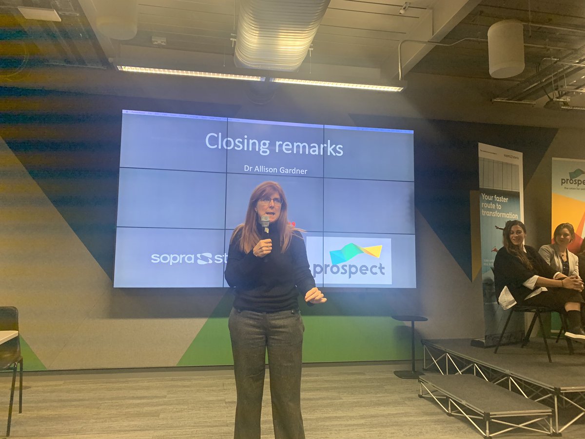 rimma1's tweet photo. . @AllisonCGardner #WLinAI2019 thanks and call to action to join us and drive the debate forward @WLinAI - thanks to all for an amazing thought -provoking event ! https://t.co/eV29LLkhGn