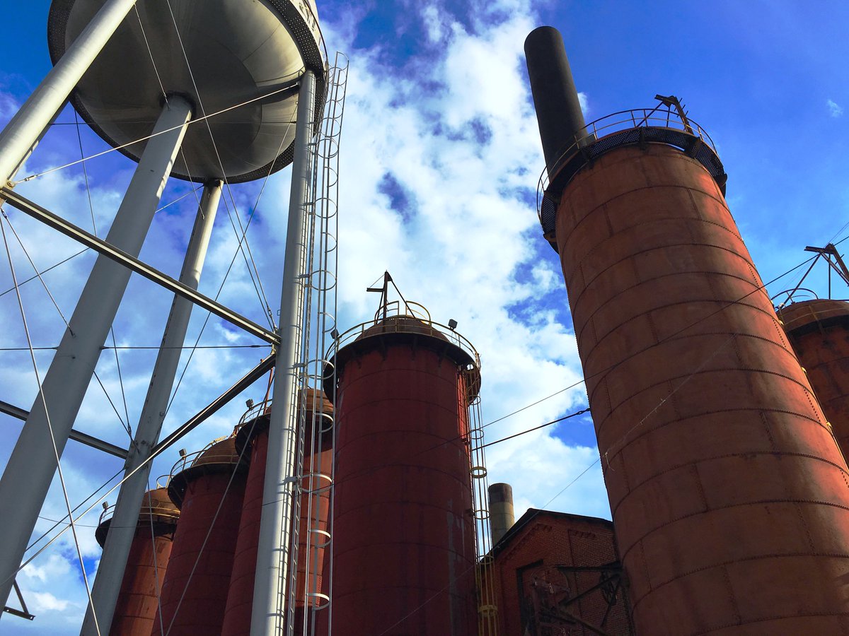 logicwriter's tweet image. Sloss Furnace Birmingham, AL. #AffinityPhoto #shotoniphone #iPhonephotography #industrialphotography #photography
