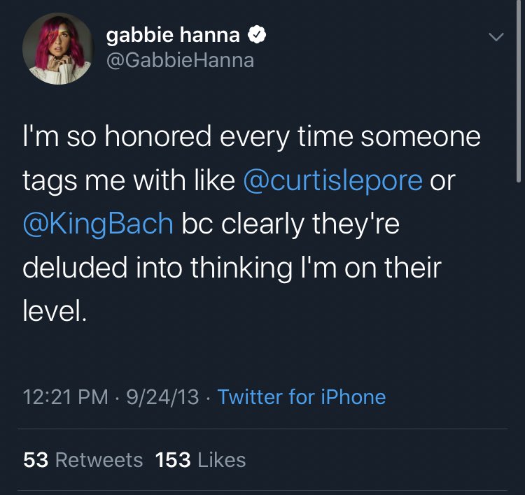 just wanted to remind y’all curtis committed his crime 08/31, which is over 20 days before this tweet. He was arrested 6 days before his tweet. way to go Gabbie Hanna