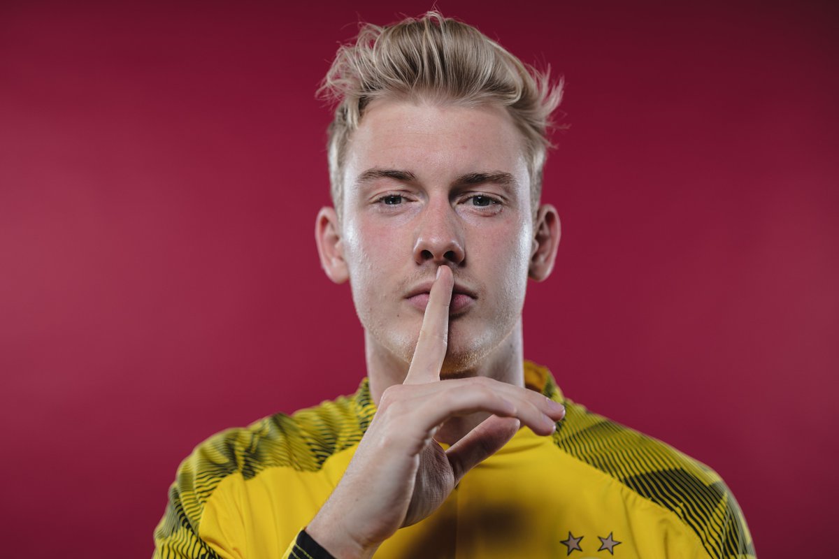 ChampionsLeague's tweet photo. How highly do you rate Dortmund star Julian Brandt from 1️⃣➡️🔟❓ 

#UCL https://t.co/gFTiBhoEQf