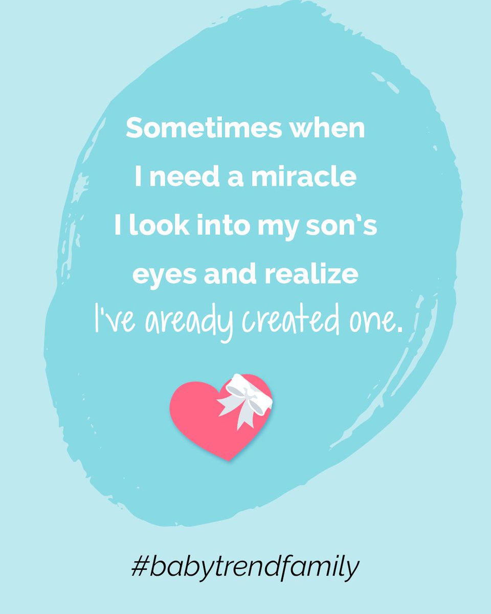 Hey moms, remember that when you’re in need of a miracle, you already have one – your baby of course! ⁣💙 💗 babytrend.com
#babytrend #parenting #momquotes 

⁣⁣⁣⁣⁣⁣