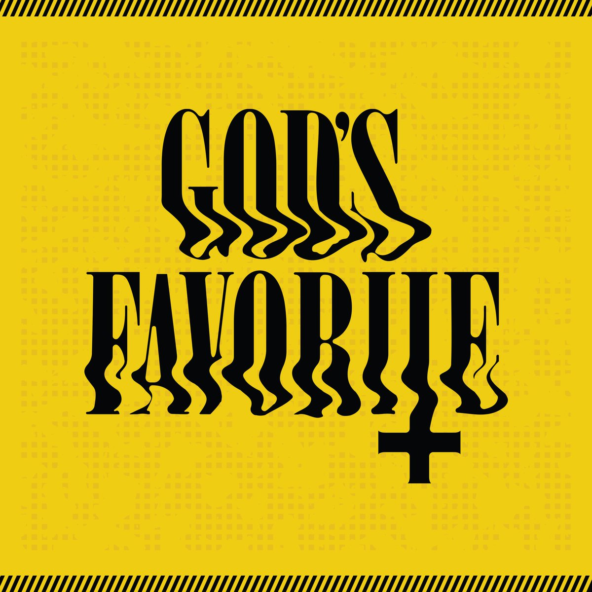 Lab13Media's tweet photo. Distorted logo for God's Favorite. Left accepted, right rejected. 

#Lab13 #Lab13Media #GodsFavorite #Logo #LogoDesign #GraphicDesign https://t.co/YwdgtybDMV