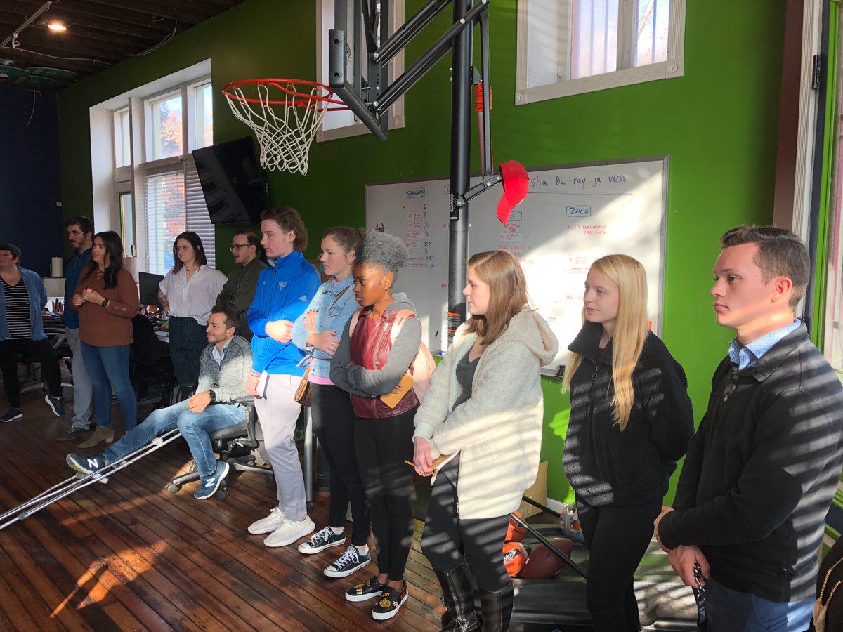 goBRANDgo's tweet image. Thanks, @parkwayspark for visiting us at our go!-Huddle this morning! It was amazing to see the engagement from the students and answer their questions. Have a great rest of your semester &amp;amp; we hope to see you all again soon!