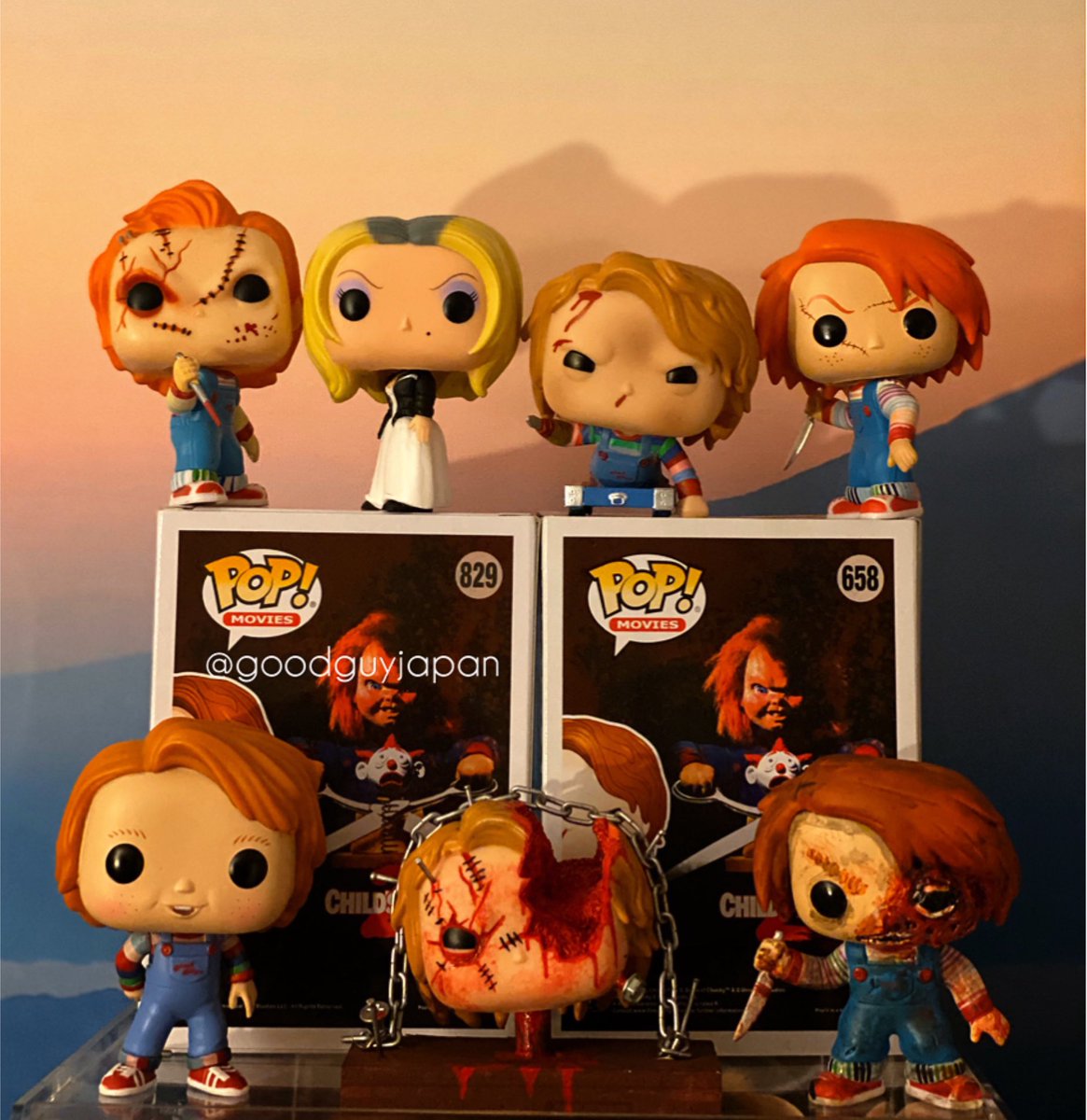 funko pop chucky ホラー　フィギュア　チャッキー　ファンコ ファンコポップ 映画 チャイルドプレイ2 チャッキー フィギュア