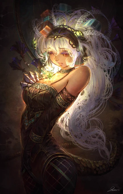 #あなたの世界観を語る見た人もやる

幻想的で神秘的な世界をおもいついたら描いています。気ままにかきます。 