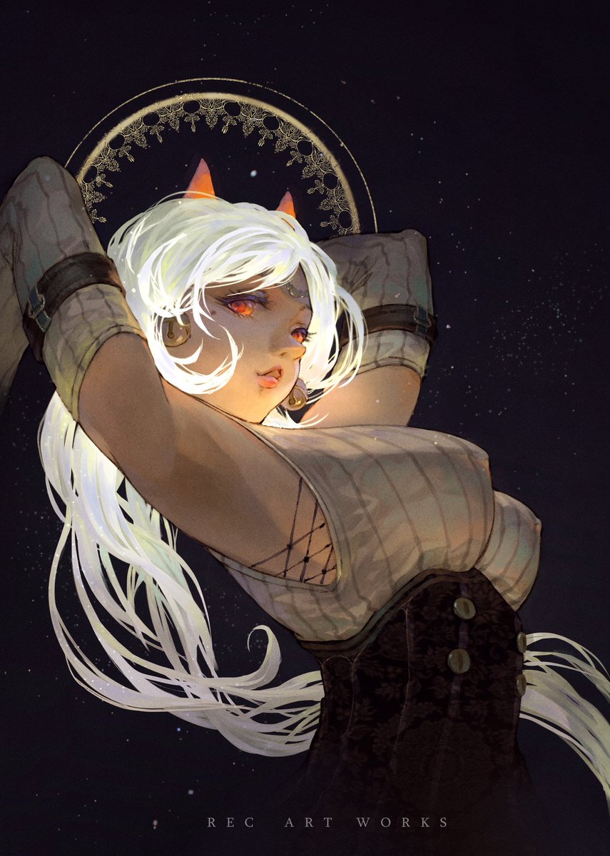 あなたの世界観を語る見た人もやる 幻想的で神秘的な世界をおもいついたら描いて R E Cのイラスト