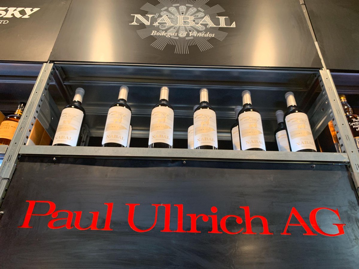 BodegasNabal's tweet photo. Empezamos la semana en Basilea, en La feria @gastromessen IGEHO 2019, la feria de hostelería más importante de Suiza, de la mano Paul Ullrich, nuestro importador en Suiza. Estaremos durante todo el día en el recinto ferial Messe Basel, en el Hall 1.2 C098. #Nabal, #igeho #vino https://t.co/w4gCD4Hii6