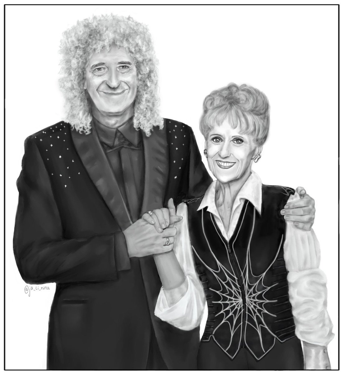 Sometimes I remember to tweet as well 😅 Happy anniversary to these two wonderful people!! I hope you're having a lovely day ❤️ @DrBrianMay & #AnitaDobson @AnitaDobsonFC instagram.com/p/B4_u1RUoZi0/…