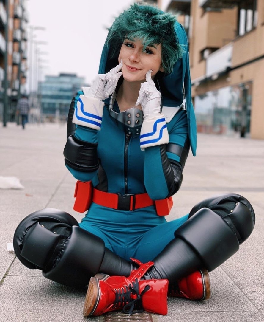 Deku from My Hero Academia Cosplayer. #makeup. #cosplaypics. pic.twitter.co...