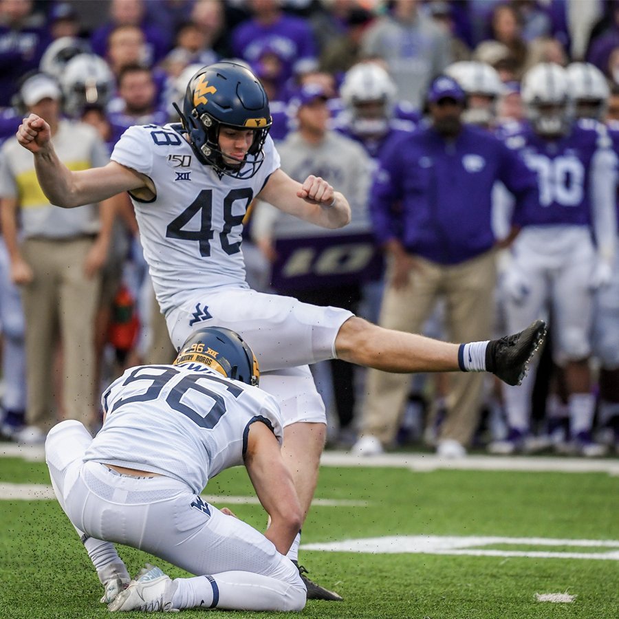 WVUfootball's tweet photo. Casey Legg
Longest Field Goal Since 2015
51 Yards

#HailWV | #TrustTheClimb https://t.co/st3UUNYOZt