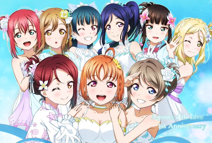 4th1周年なのでサンフレ衣装 