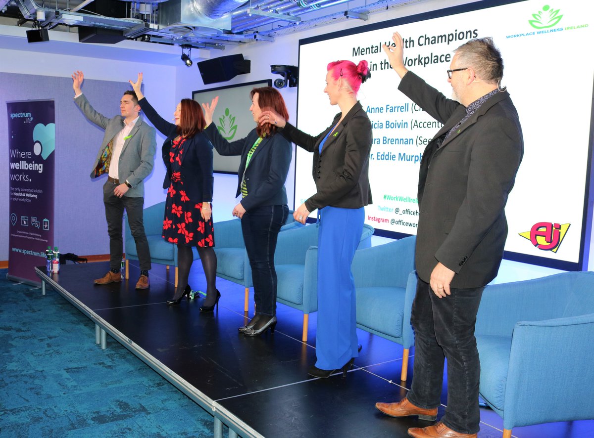 team_workwell's tweet photo. Thanks to my partners @AJ_Products_IE & @SpectrumLife_ for supporting the growth of the community. If your organisation would like to get involved next year then drop me a line. Onwards and upwards in 2020! #WorkWellIreland #SurprisinglyMore #WhereWellbeingWorks πͺ https://t.co/rEBtp2pm6l