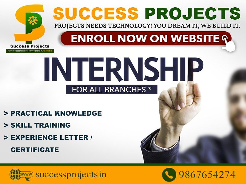 Succesprojects's tweet photo. Become a pro in your field by joining the most powerful INTERNSHIP PROGRAM of SUCCESS PROJECTS.
Enroll now and get the taste of practical world and learn to tackle various technical aspects.
#computer #informationtechnology #IT #electronics #electronicsandtelecommunication #EXTC https://t.co/FsrPvA593D