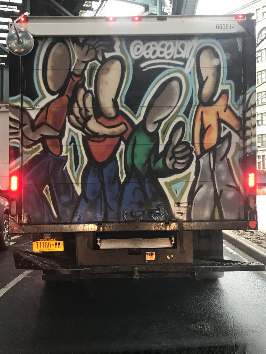 Chris_Maag's tweet image. Dance troupe box truck. 

#MondayCommute