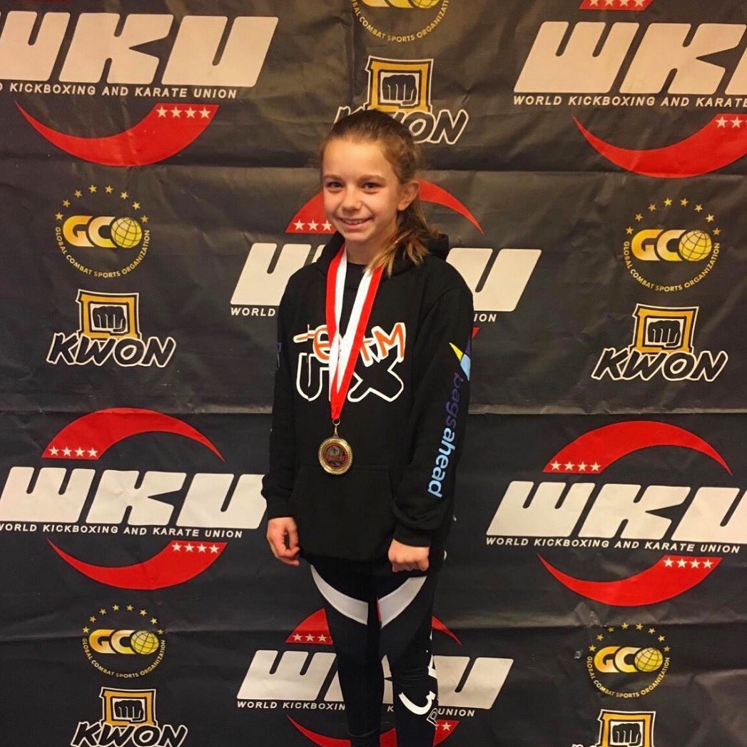 Ninja Neve back again with her amazing accomplishment of qualifying for the WKU Martial Arts World Championship 2020 being held in Canada! Everyone <a href="/bagsahead/">Bagsahead</a> will be routing for you!

#martialarts #karate #canada #sponsorship #wku #bagsahead #bags #kungfu #travel #2020 #proud