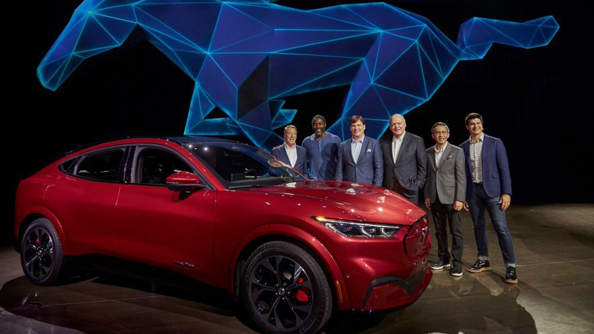 SDTech_Eq's tweet image. Ford dévoile une Mustang électrique bit.ly/2NVJUHO #industrie #automobile #vehiculeelectrique #zeroemission #SUV #FordMustang
