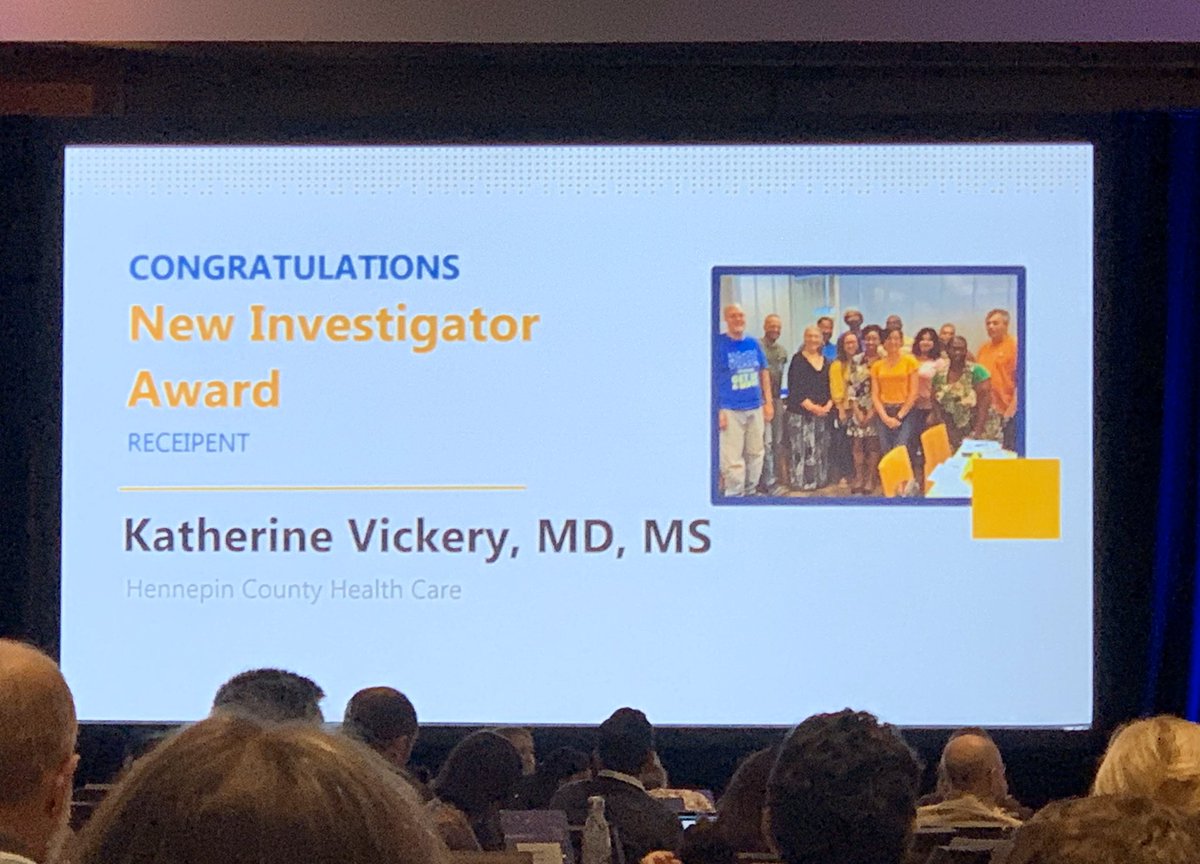 Congratulations @KateDiazVickery on this remarkable award. Your work inspires a lot of us! #NAPCRG2019