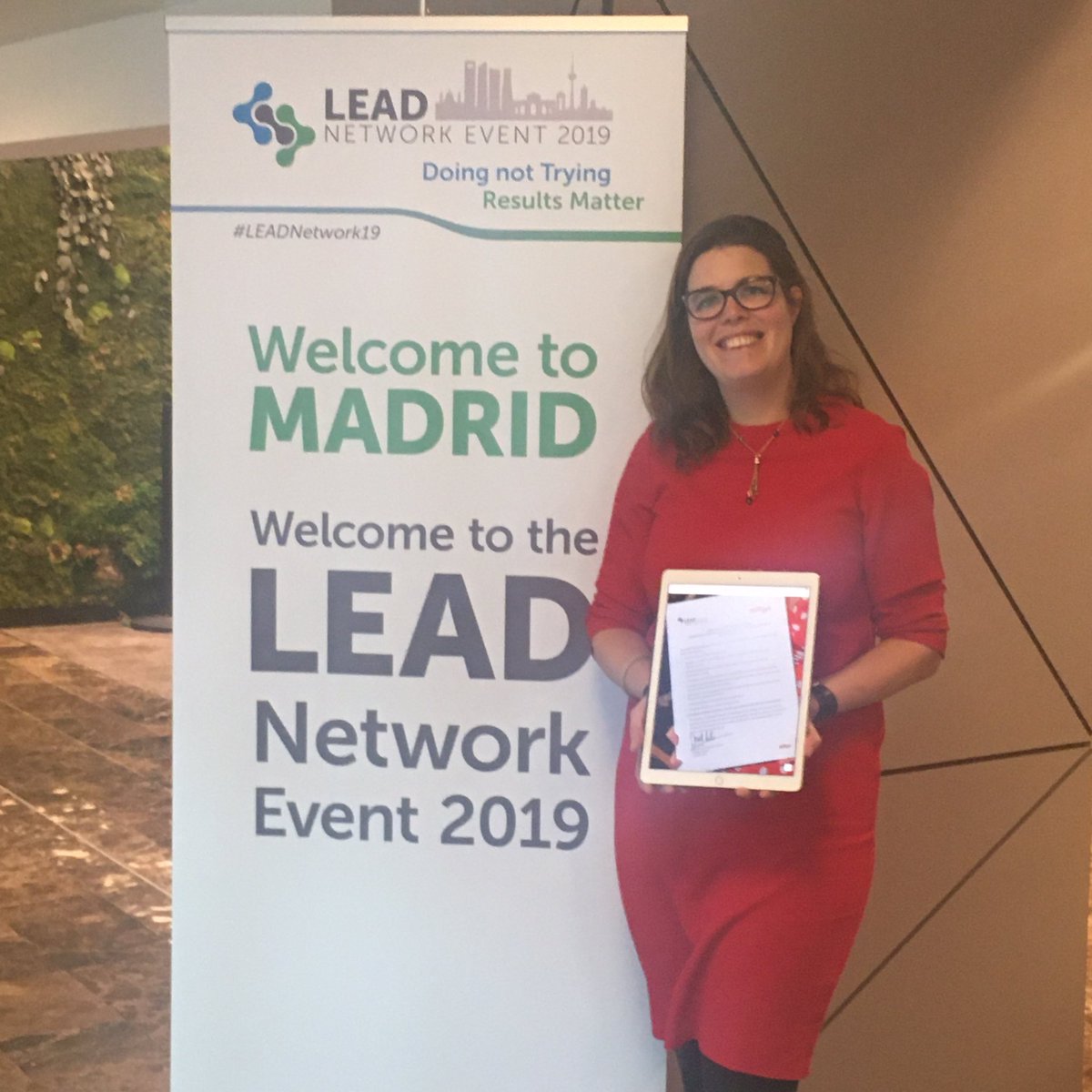 Kellogg believes in “doing, not trying —> results matter” and signs pledge on 50:50 gender balance by 2025! Great to be in  Madrid to talk about diversity&inclusion with LEAD and be part of the journey to progress faster! #leadnetwork2019 #lead #driversity #lifeatk