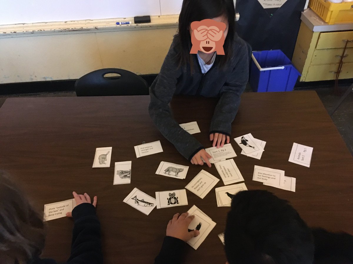 TseJeff's tweet photo. Day 32: Learning about indigenous animals and relating their characteristics to ourselves.
This will be the way we reflect on our core competencies for the upcoming Goal Setting Conference this week!
#reflectingonlearning #goalsetting @VSB39 @renfrewschool https://t.co/I9C4LmczNI